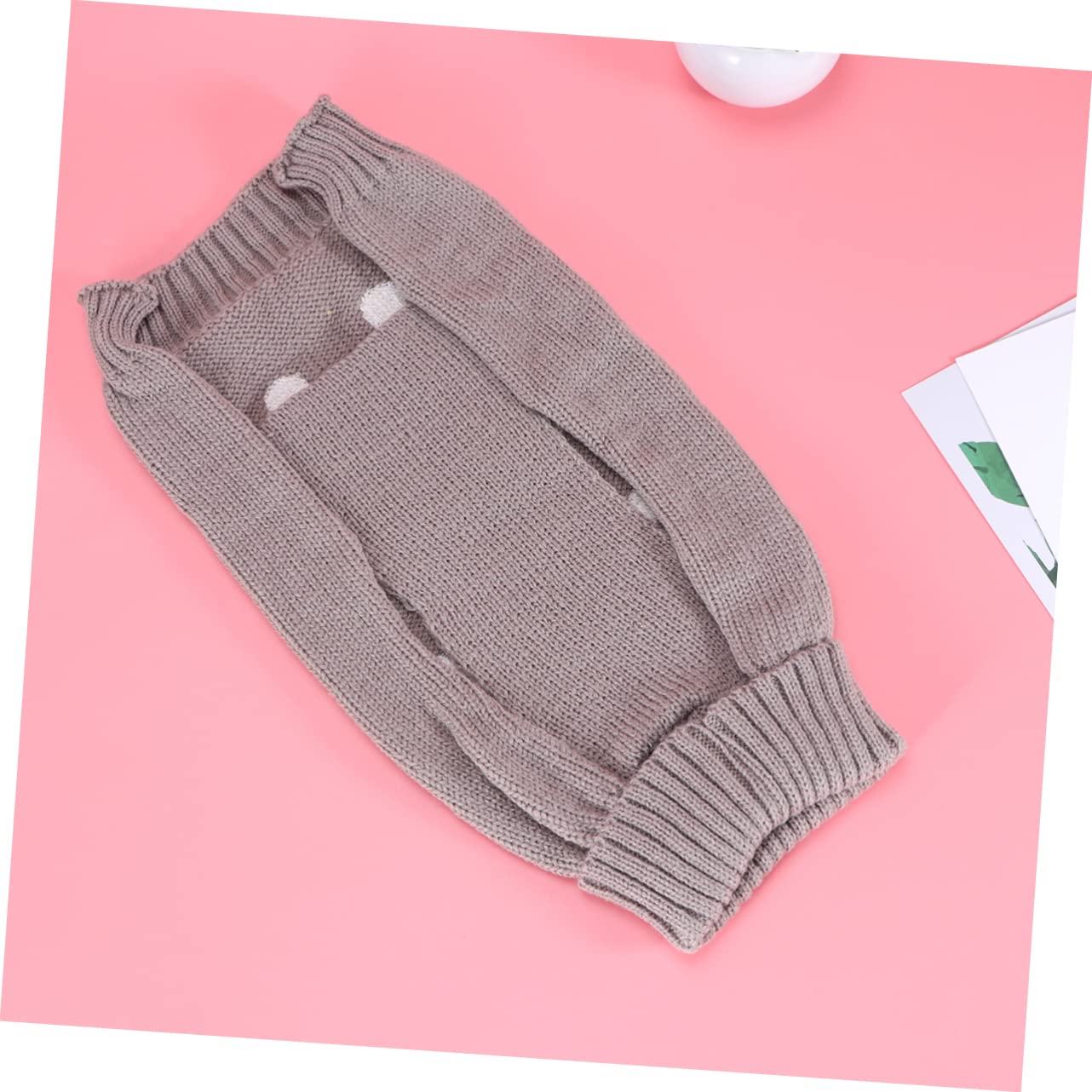 Angoily 3pezzi Maglione per Cani Design Squama Caldo e Comodo Vestito Invernale per Cuccioli Taglia s Abbigliamento per Animali Domestici per Autunno e Inverno