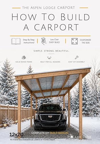 How to build a carport: A how to guide on how to build a lean to style carport