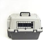 Puppy en plastique dur / porte-manteau Portable Pet Travel Kennel Sans Roues.