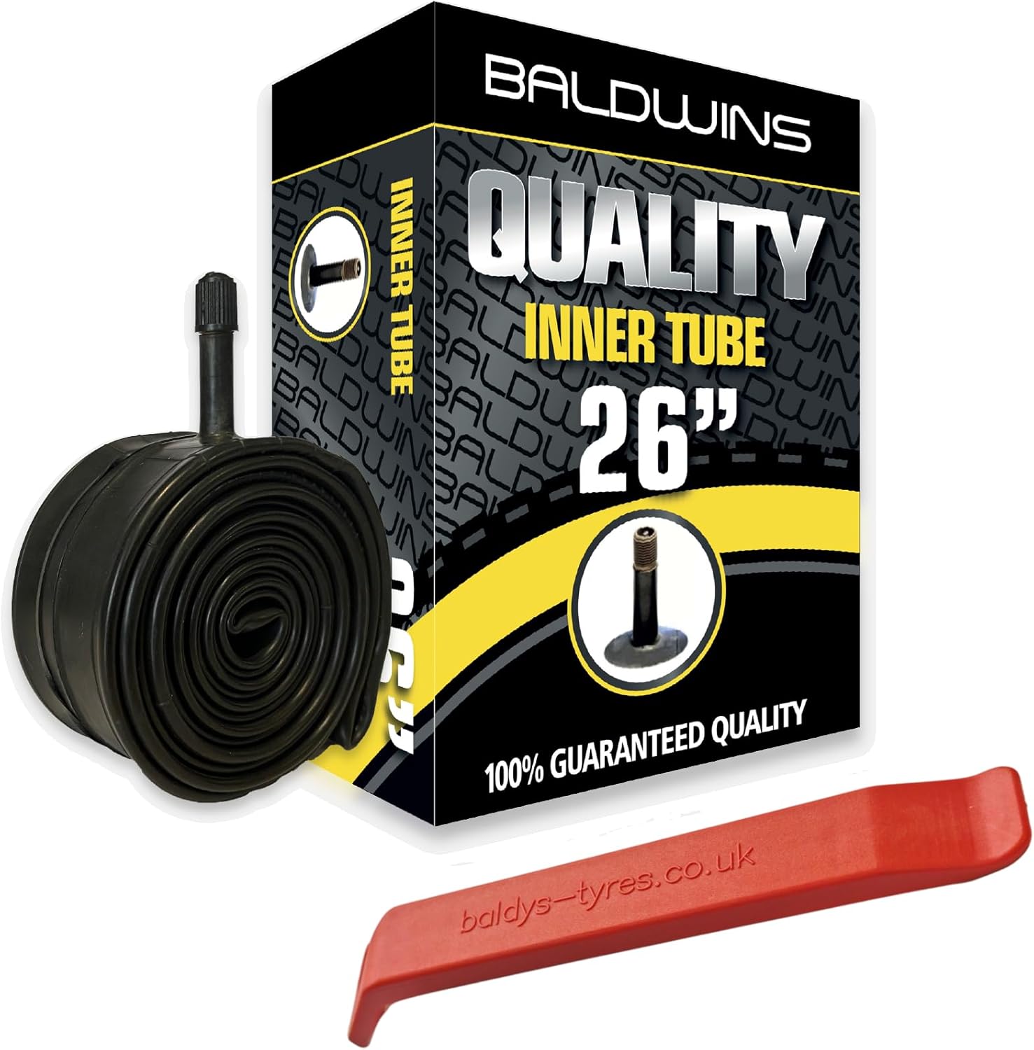 Camara 700 35 700c Baldwins Cycle/Bike Inner Tube 700 X 35c A 47c (se Adapta A Cualquier Válvula De 35c, 38c, 40c, 42c, 45c, 47c) Presta/French Type Valve SV17 Camara Bici 700