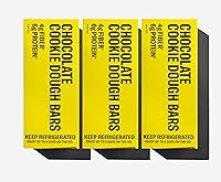Vista 16 de Mid-Day Squares Barras de chocolate altas en proteínas, 1.16 onzas cada una, 2 unidades, 24 cuadrados, sabor a mantequilla de almendras, suministro