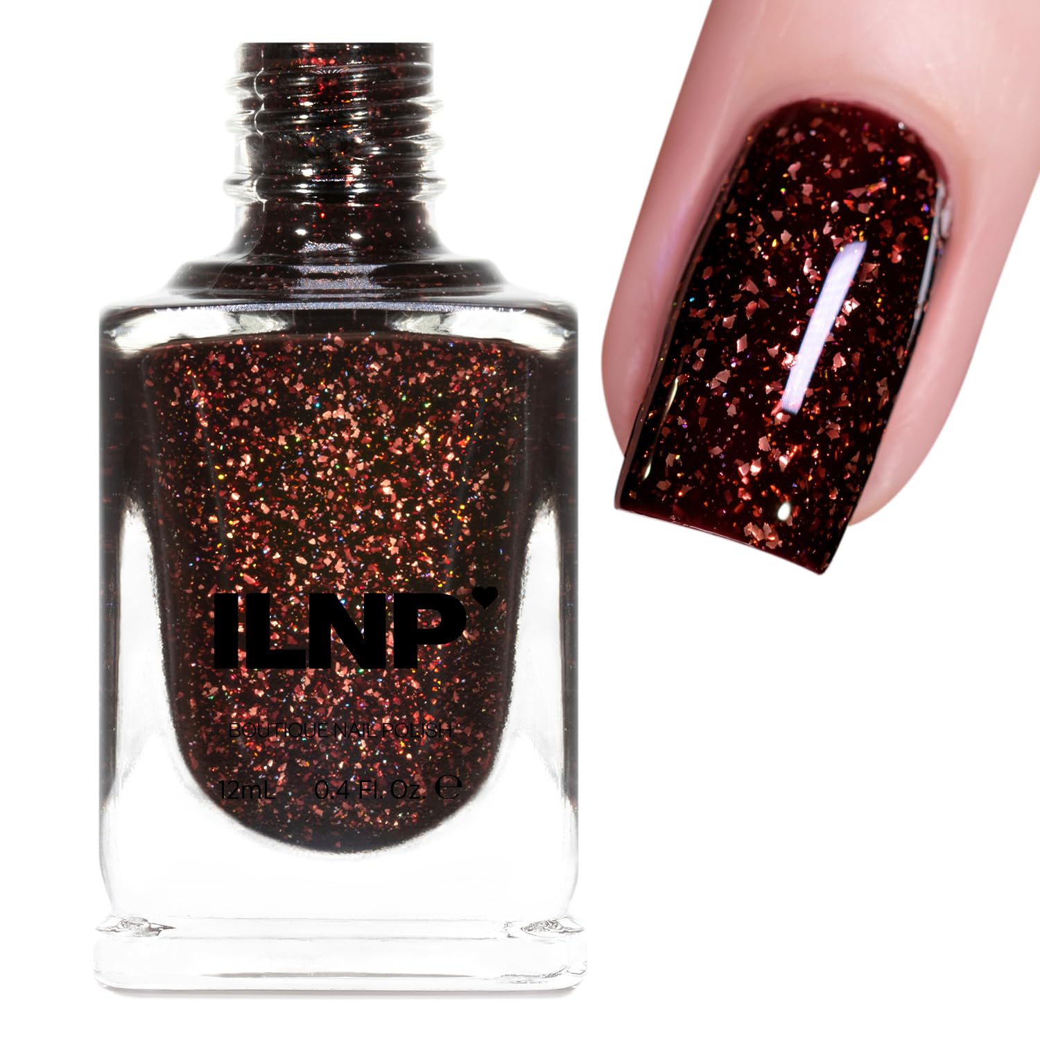 Amazon.com : ILNP Shapeshifter - Chocolate Brown Holographic