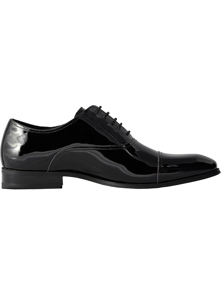Black Florsheim Tux Cap Toe Oxford