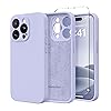 SuydanBox Magnetic for iPhone 13 Pro Case, Compatible with MagSafe, [Full Camera Protection][Screen Protector] Silicone Shockproof Protective Phone Case for iPhone 13 Pro 6.1", Lilac