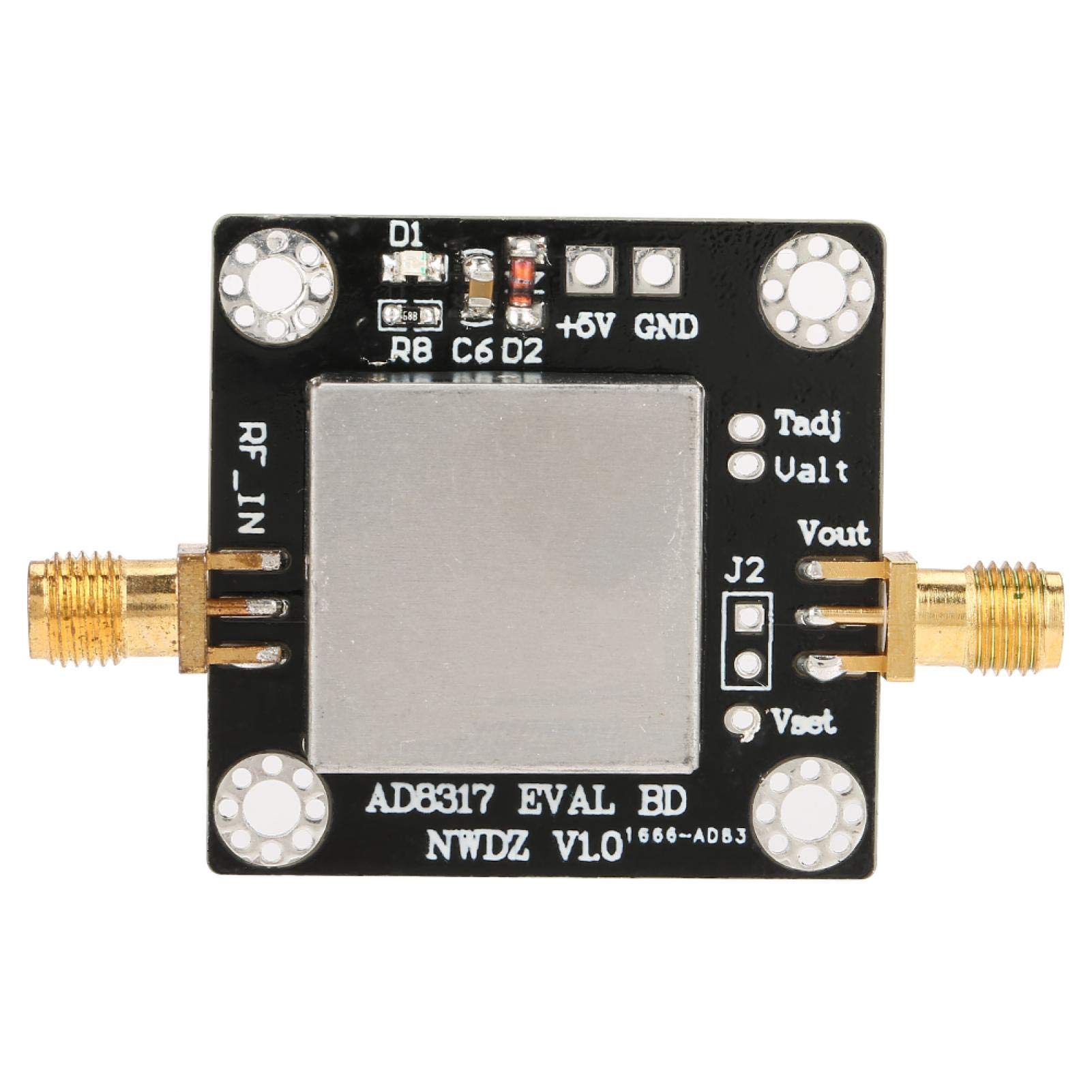Oumefar AD8317 Misuratore di potenza 1M-10GHz 60dB Segnale RF Rilevatore logaritmico Controller Misurazione della potenza per amplificatore ecc