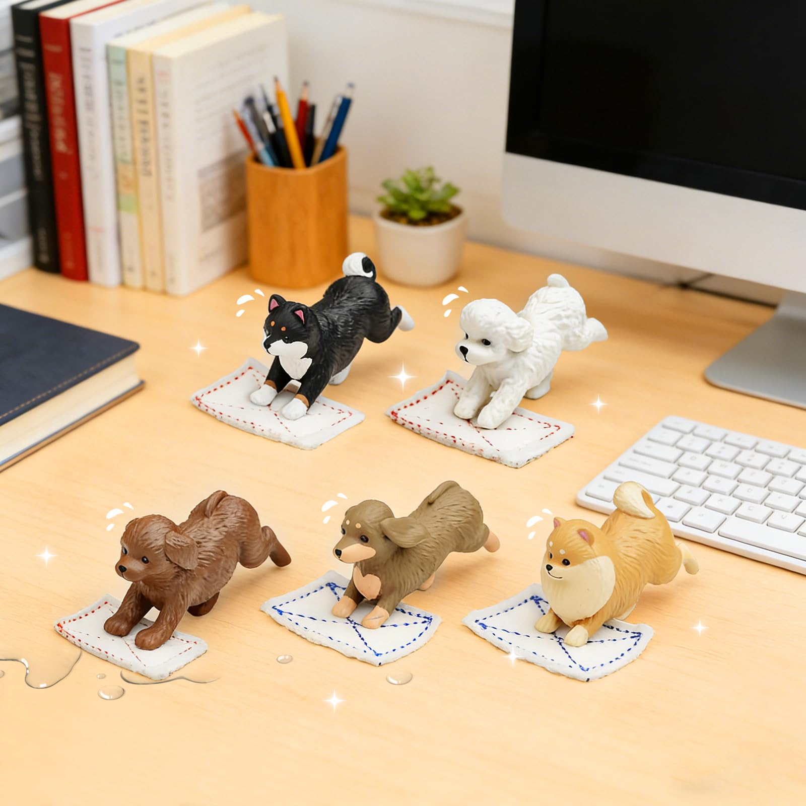 Amazon.co.jp: 子犬ブラインドボックス、クリーニングパピーシリーズ