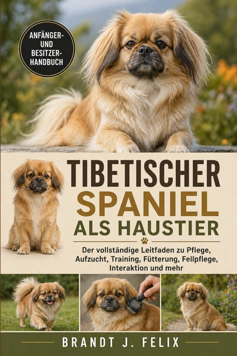 TIBETISCHER SPANIEL ALS HAUSTIER: Der vollständige Leitfaden zu Pflege, Aufzucht, Training, Fütterung, Fellpflege, Interaktion und mehr