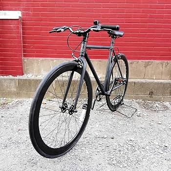 クロスバイク ブラック 新品自転車 Amazon | 自転車 通販 T-STREET-1SP マットブラック フレーム