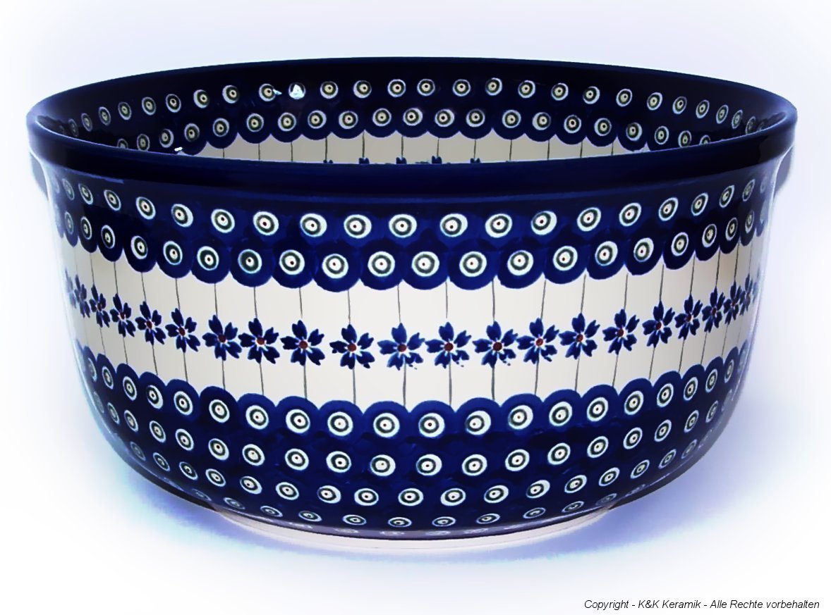 Grand bol Bunzlauer Keramik pour salades et repas de famille