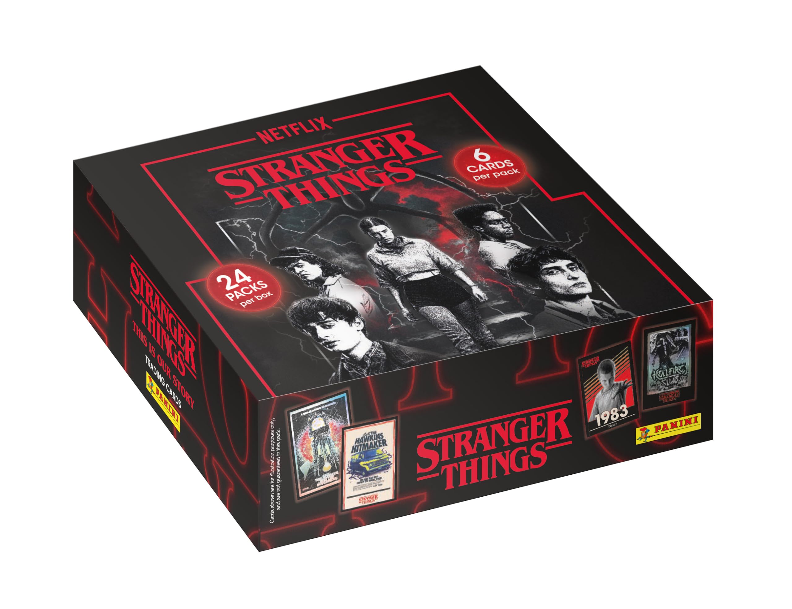 Panini Stranger Things Trading Cards Opakowanie 24 kieszonek