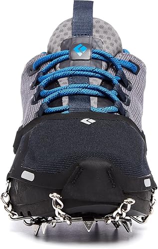 Miniatura 2 de BLACK DIAMOND Dispositivo de tracción de picos de distancia Picos de acero inoxidable Diseño Softshell híbrido Agarre confiable para correr y