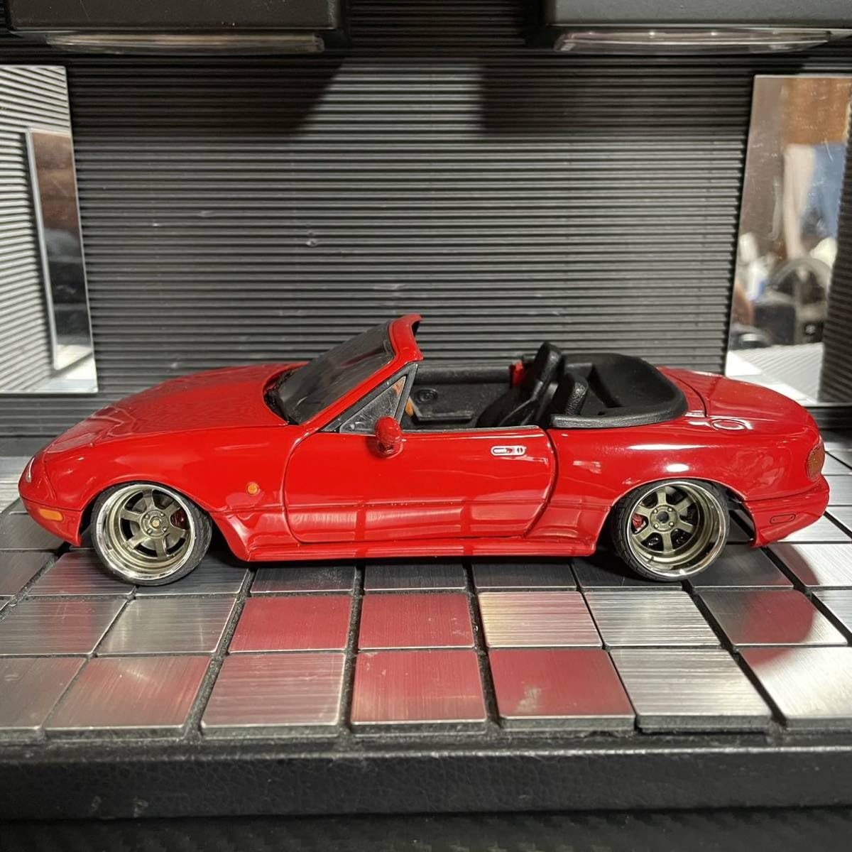 Amazon | 絶版 京商 1 18ユーノス ロードスター カスタム仕様