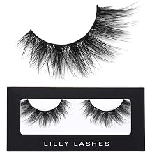Lilly Lashes Premium Synthetic Lashes Houston, Fake Eyelashes Natural Look, Bold Full Bodied Natural Look, False Lashes, Vegan Strip Lash, Reusable Up to 10 Wears, 15mm
