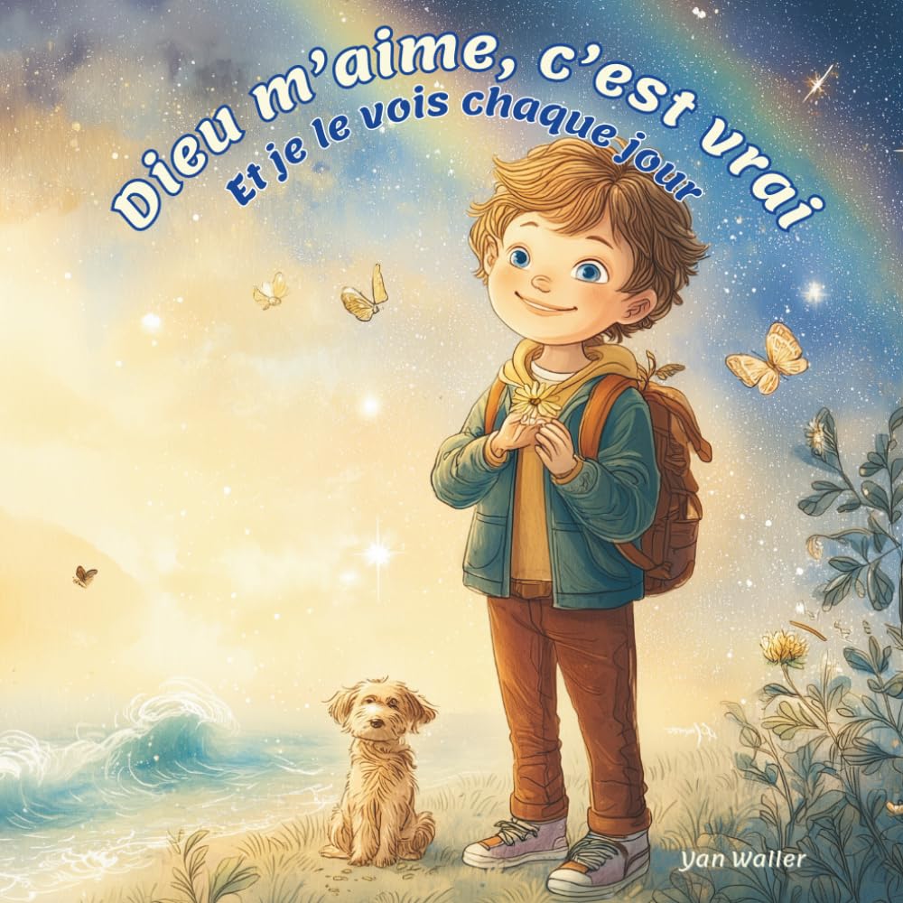 Dieu m’aime, c’est vrai: Un album chrétien tendre (4–8 ans) : 15 histoires courtes pour découvrir l’amour de Dieu au quotidien.