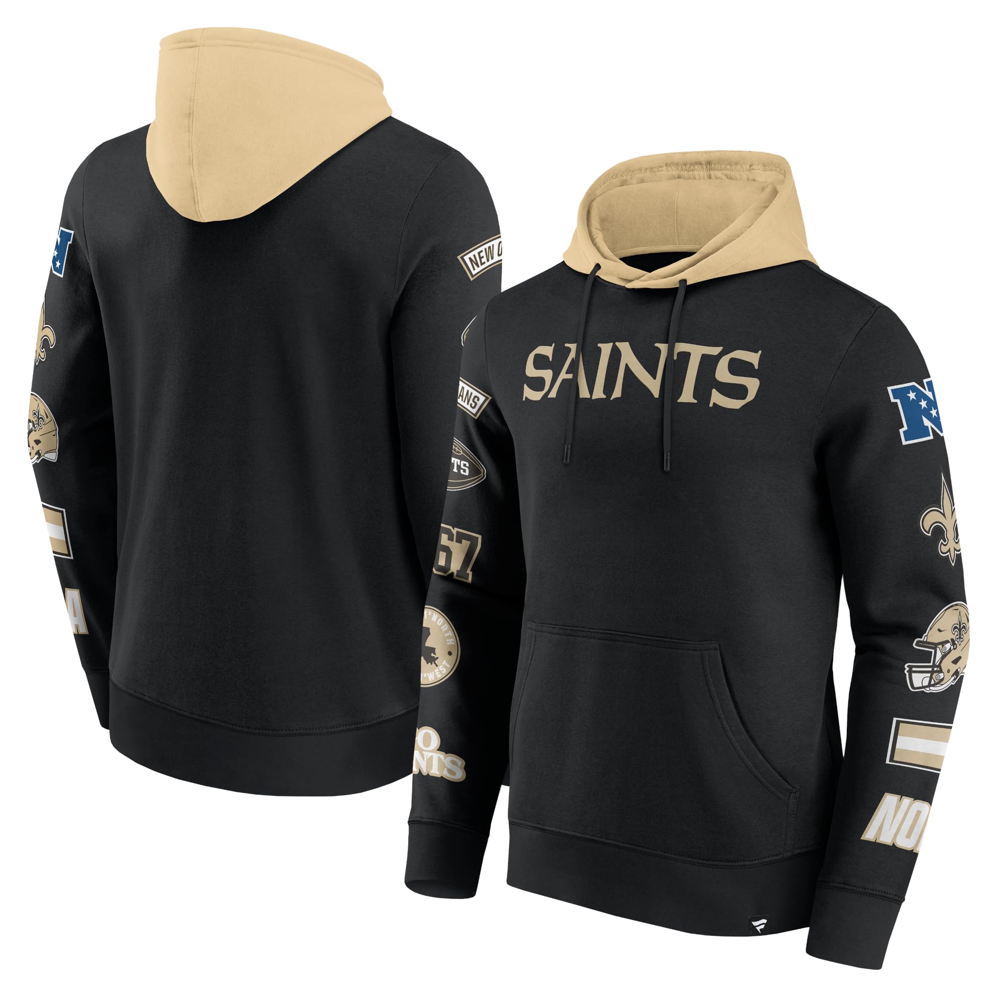 Fanatics New Orleans Saints NFL Sleeve Prints Hoody