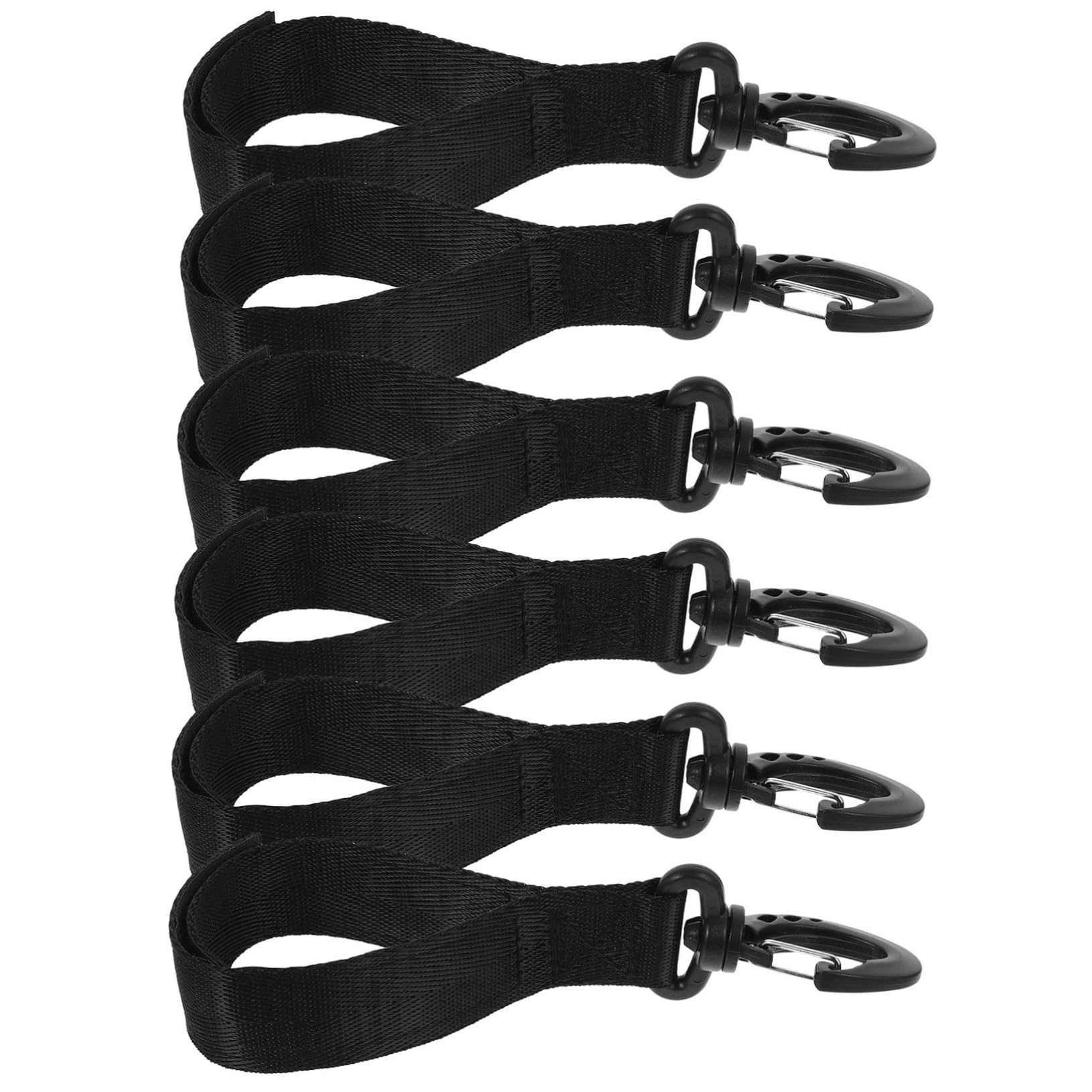 UKCOCO Support Triangulaire pour Cordon pour Voilier pour Ligne D'Amarrage Amortisseurs Support pour Canne À Pêche Élastique Siège pour Planches Bateaux Noir