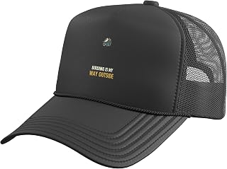 Birding is My Way Outside Birdwatching Gift Trucker Hat with Adjustable Mesh Back