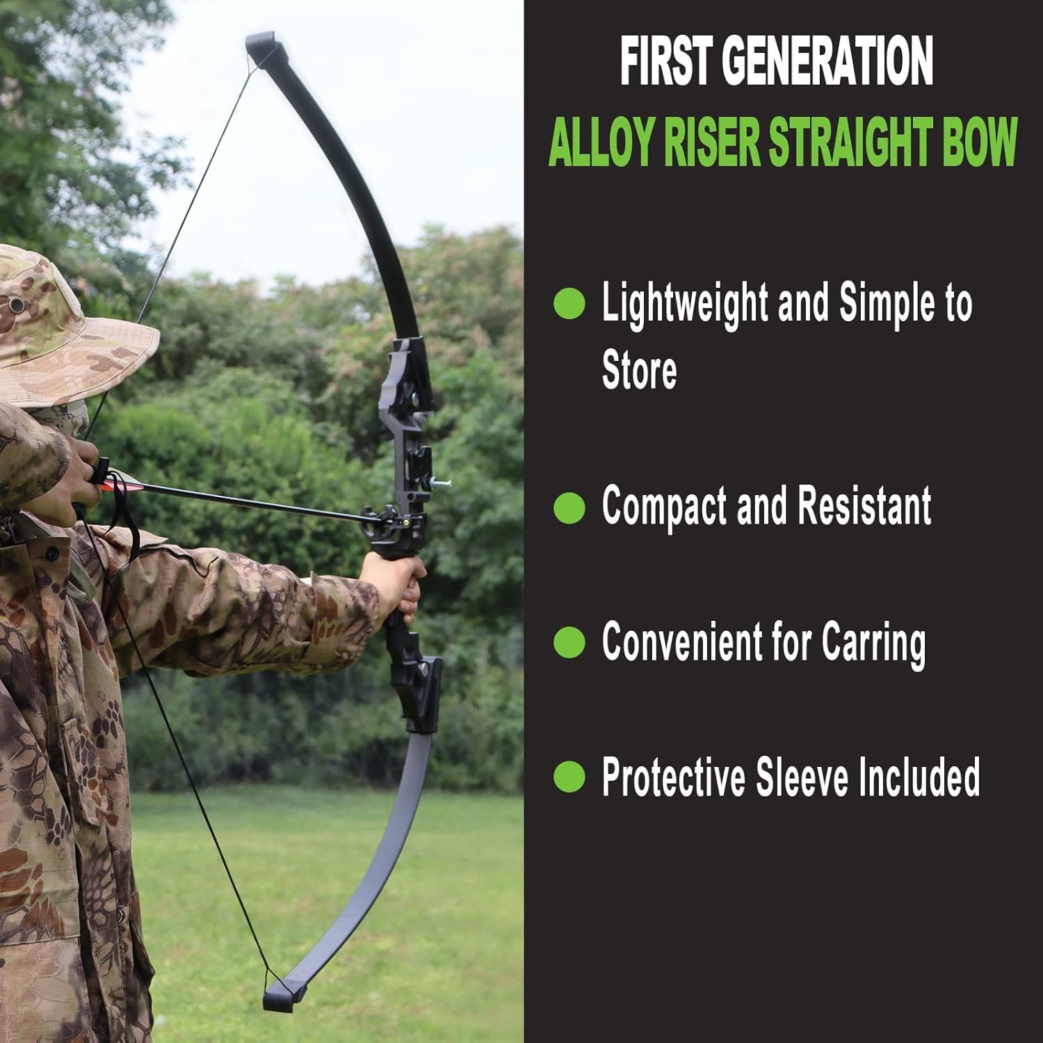 Recurvebogen Pfeil und Bogen Erwachsene Set 30lb 40lb Sportbogen Anfänger Rechtshänder Bogenschießen Jagd Langbogen mit 12 Pfeil