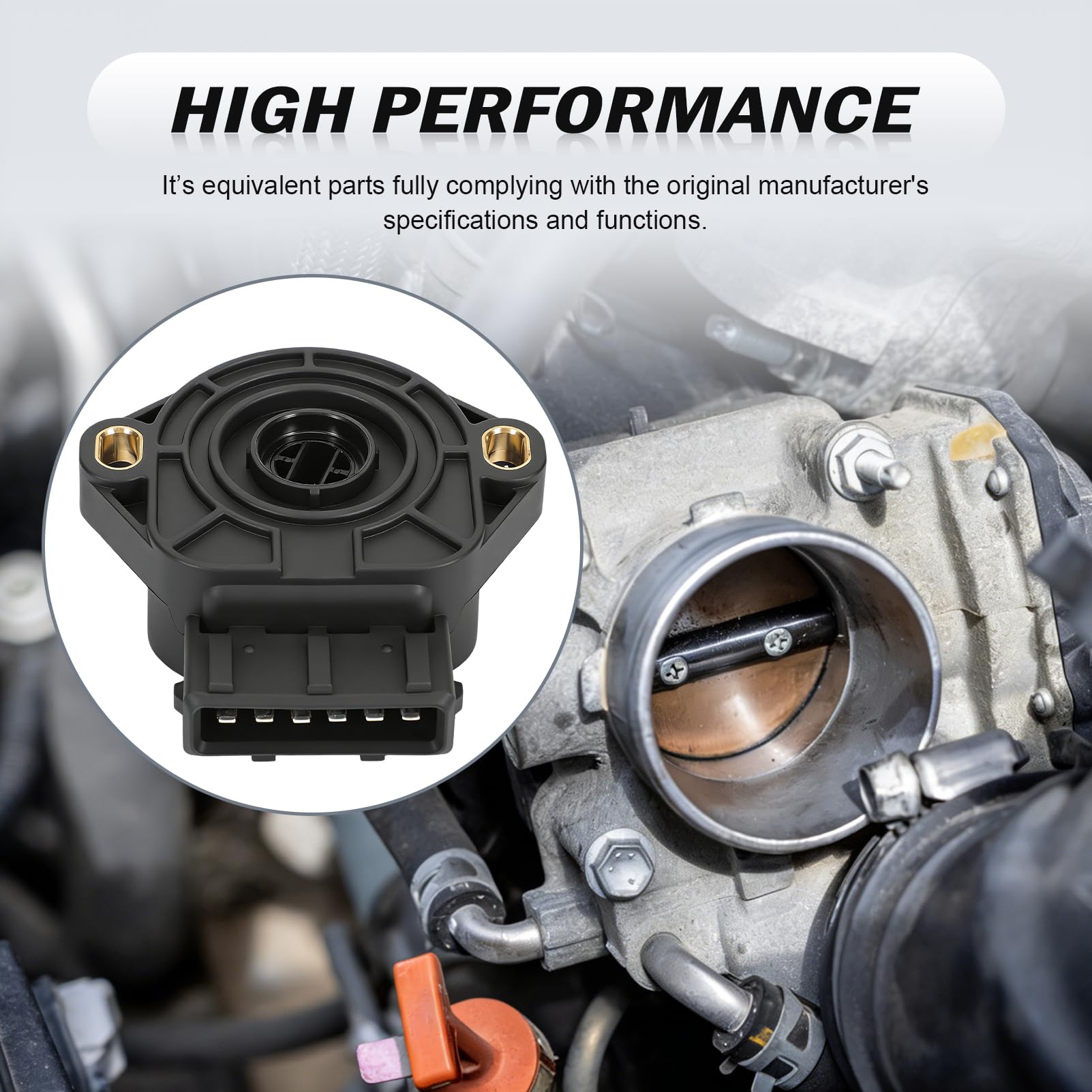 Capteur d'accélérateur (TPS), capteur de pédale d'accélérateur compatible avec Clio, Kangoo, Laguna, Me-ga-ne, Scenic, 1.9dTi 1.9dCi C-lio II 2 1.5DCI 8, 8200139460 7700431918