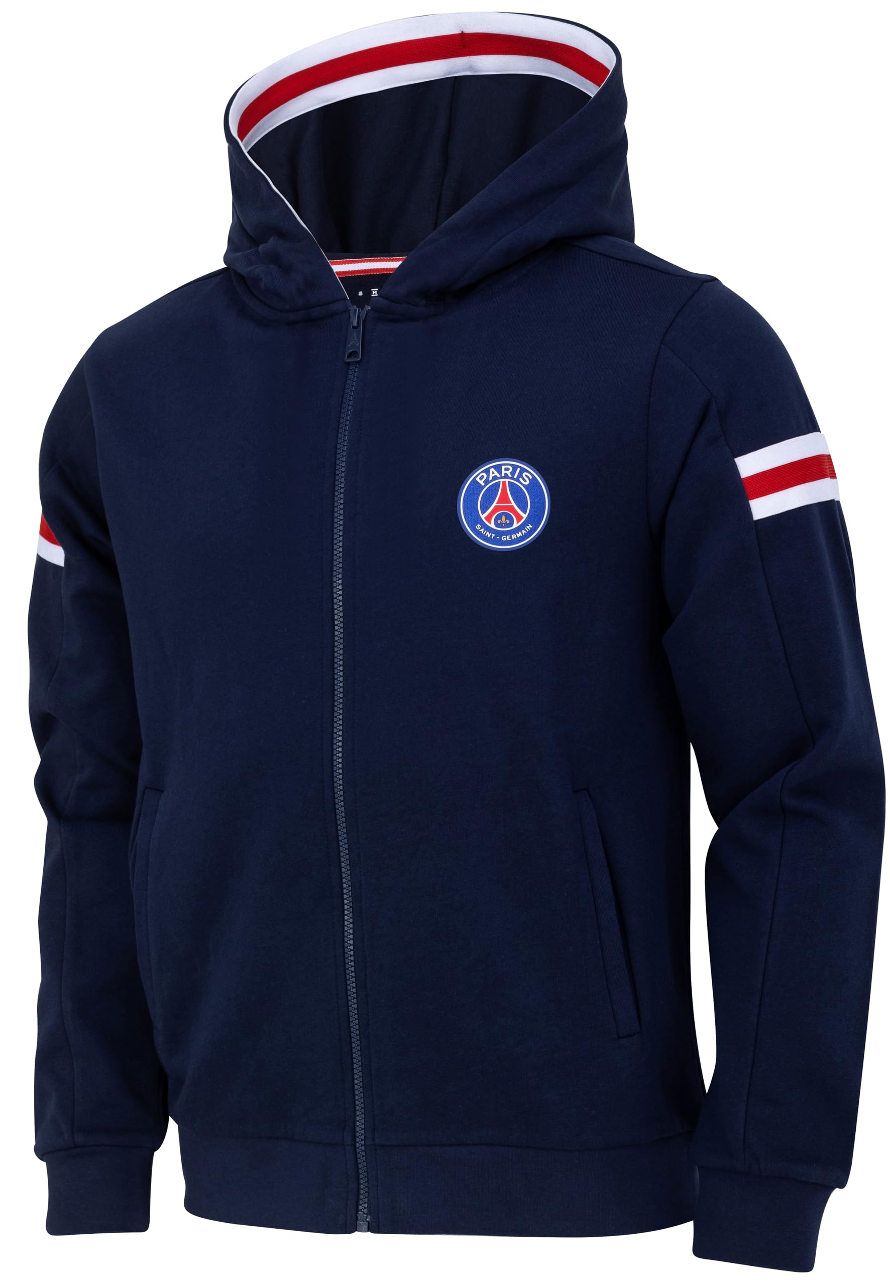 PSG Sweat Capuche zippé Collection Officielle Paris Saint Germain