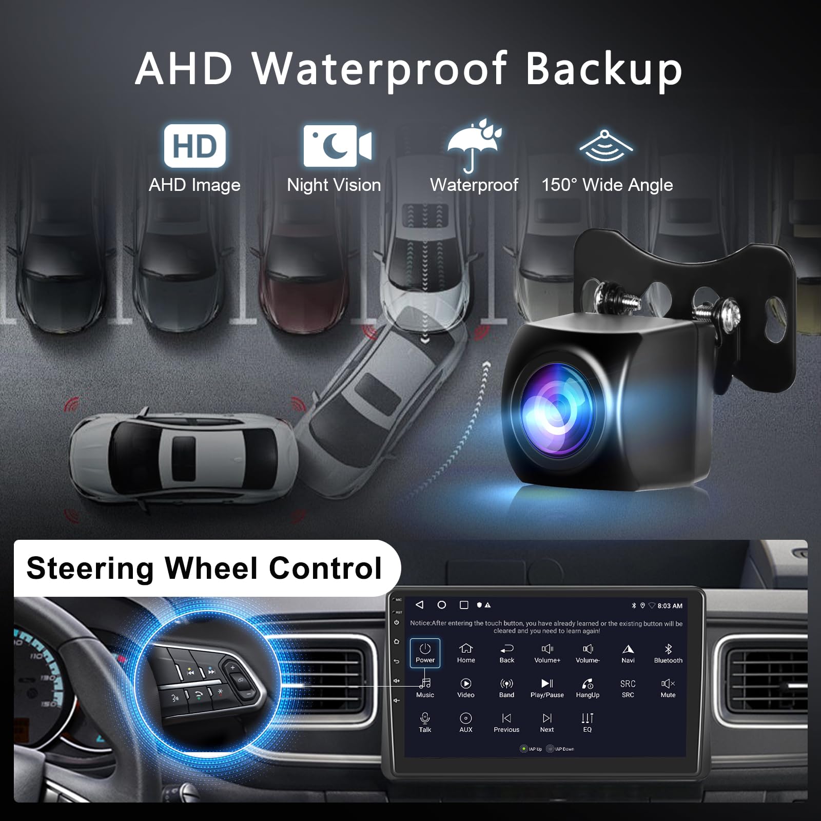 2GB 64GB Android Autoradio per Renault Master 2019-2022 Radio Wireless Carplay Android Auto, Hodozzy 10,1 Pollici Touch Screen Stereo Auto GPS, WiFi, Bluetooth, FM/RDS 2 Din Radio per Renault Master