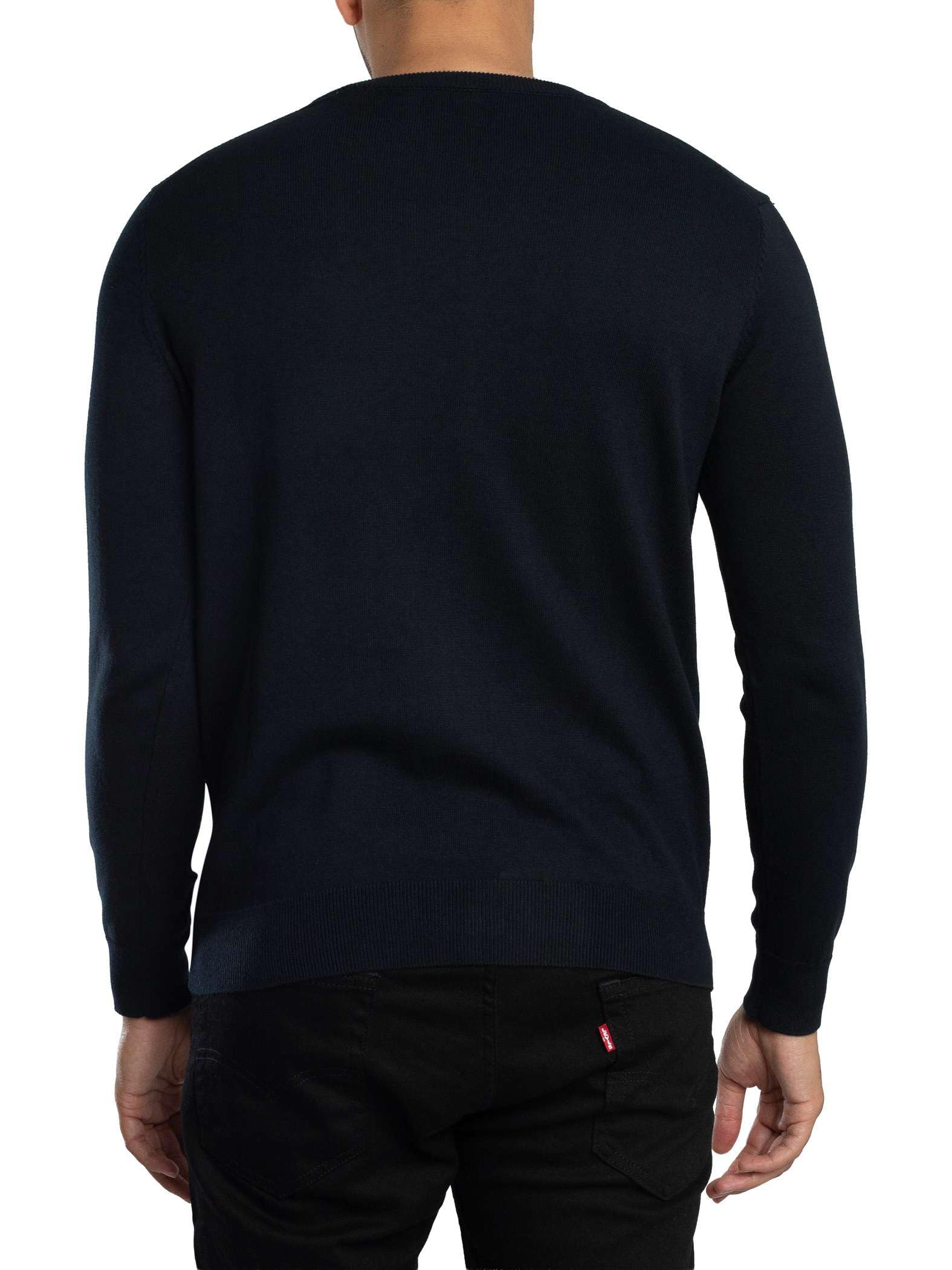 GANT Men's Cotton Pique C-Neck Pullover Sweater