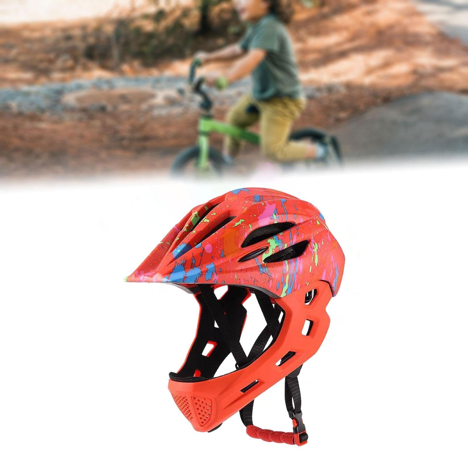 Casco para Niños Hecho de Material Accesorio Deportivo para Bicicleta Infantil con Estructura Acolchada Transpirable y Ajustable Seguro y