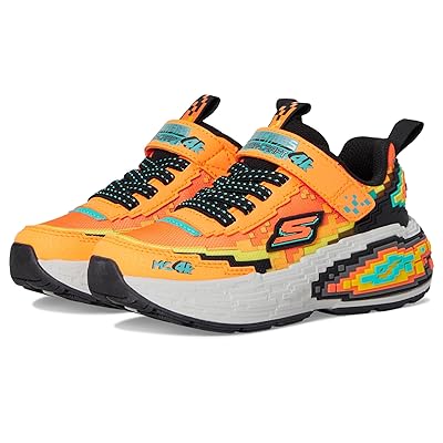 SKECHERS KIDS Mega Craft 4K 402160L (Little Kid/Big Kid) Boys Shoes Orange/Black