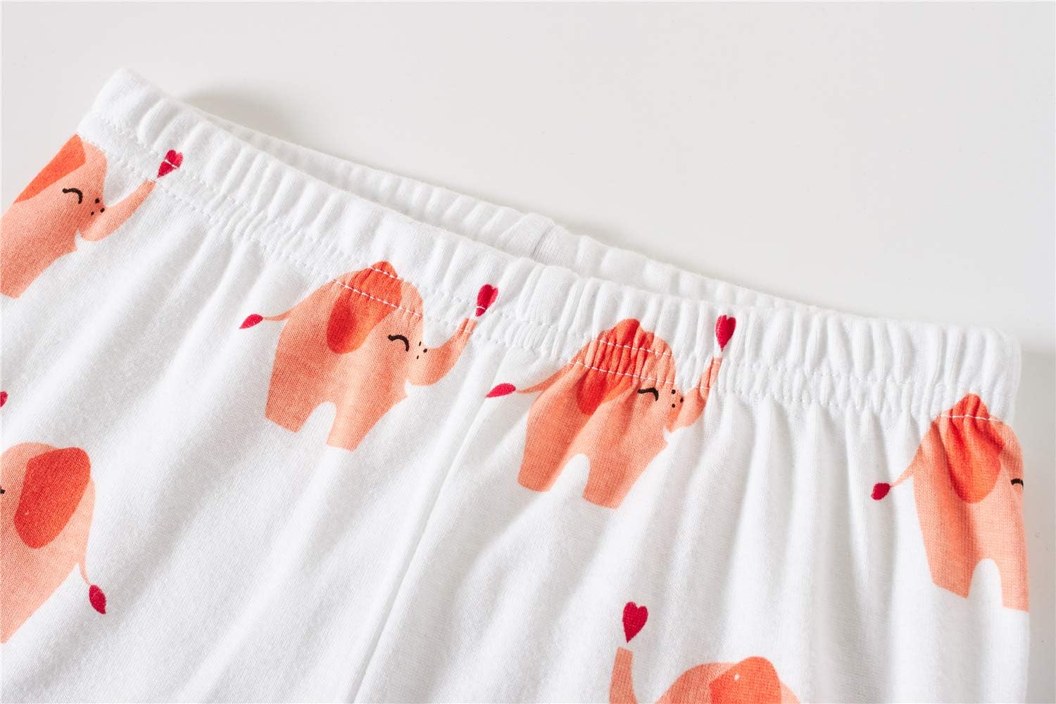 Popshion Baby Girls Pajamas Short Sleeve Cotton Jammies Toddler Girl Summer Clothes Short Sets 2 to 10 Years - Image 6