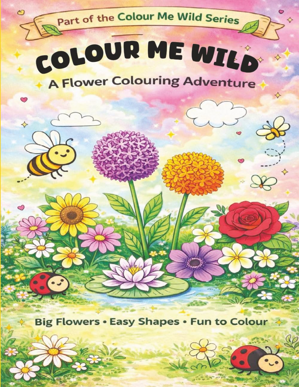 COLOUR ME WILD: A Flower Colouring Adventure
