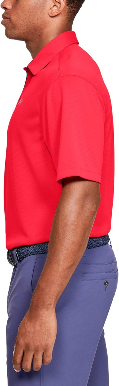 Under Armour Men's Tech Golf Polo 4X-Large Beta (628)/Pitch Gray
