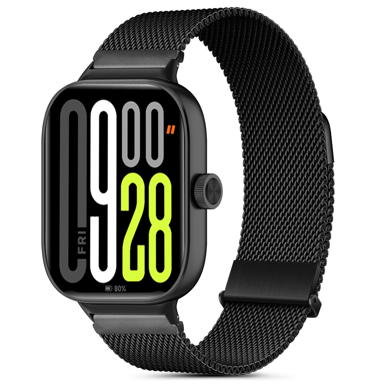 Pulseira De Aço Metal Magnética Para Relógio Xiaomi Mi Band 5, 6 Pronta Entrega I.573844369