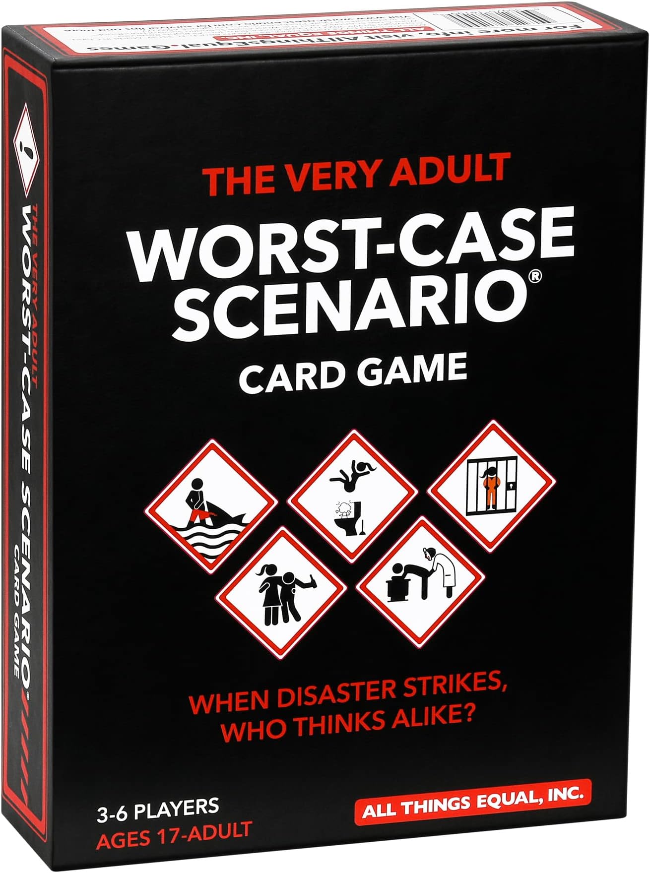 games The Very Adult Worst-CASE Scenario Card Game - All New Party Game | 0% Trivia, 100% Humorous Fun
