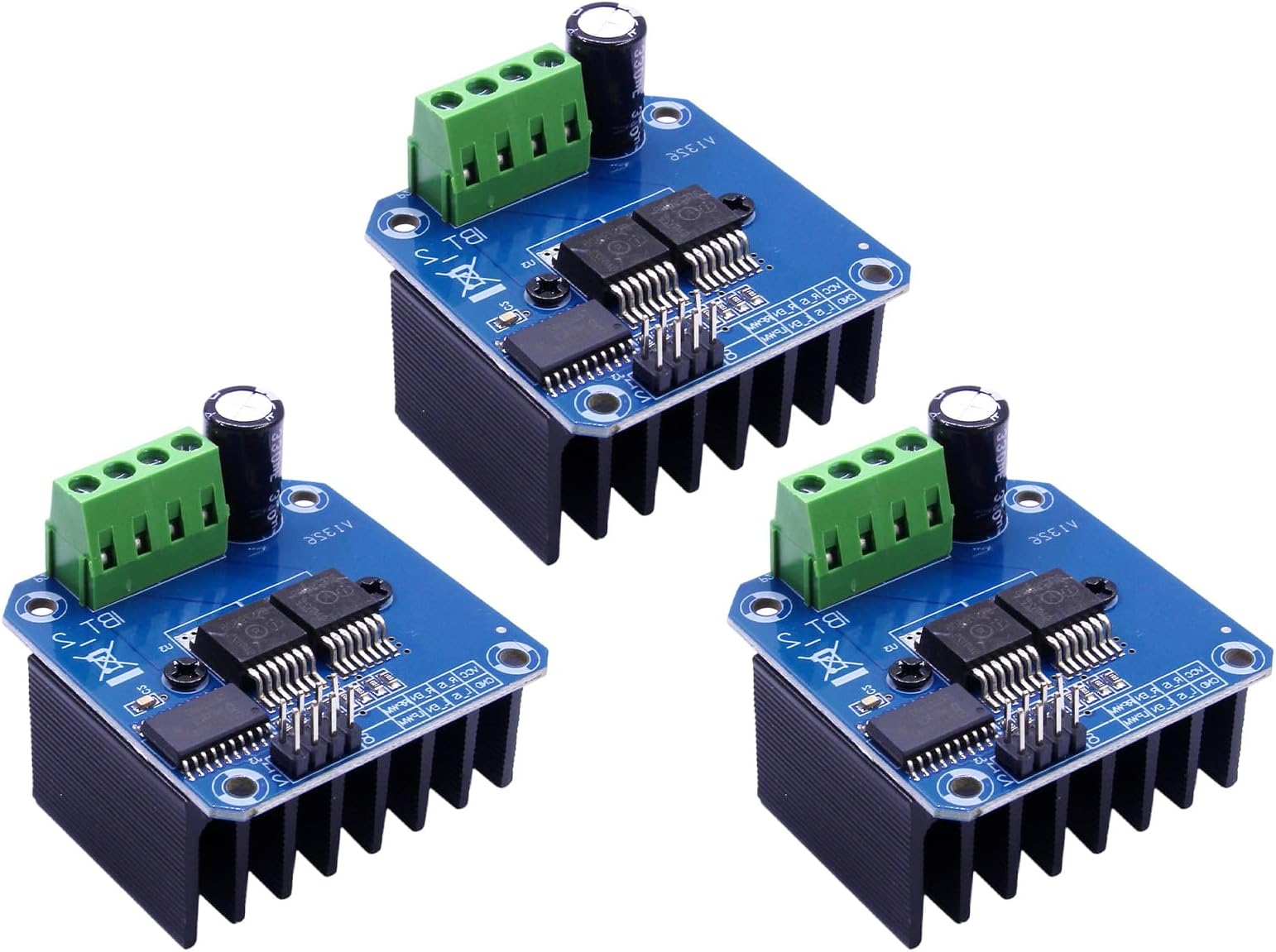 Intelligent 43A Automotive Motor Driver Featuring Reverse Polarity And Semiconductor Cooling High Power PWM Motor Driver Module