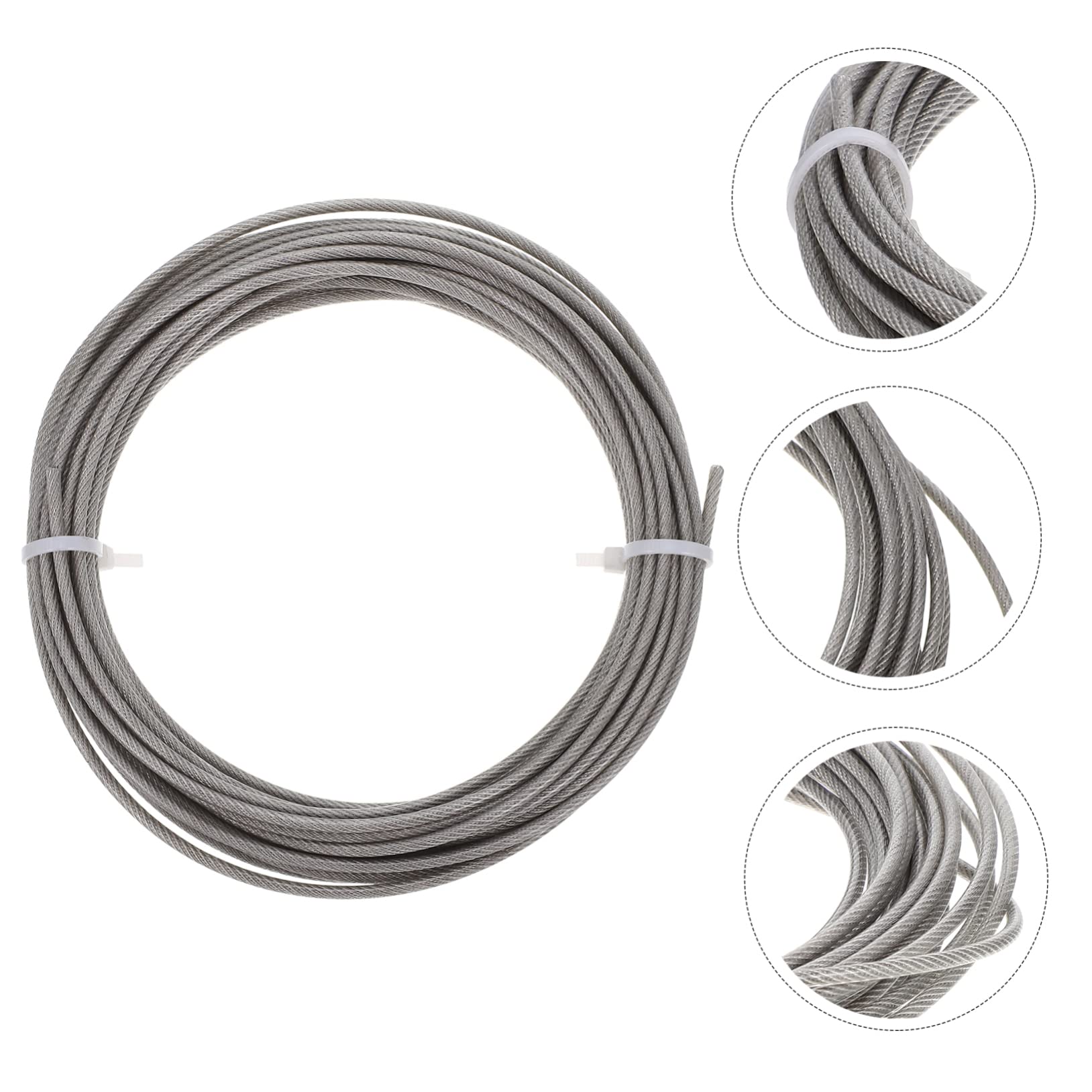 SOLUSTRE Lighting Safety Cable 10m Hanging Rope for Light Stage Light Hangers Lanyard Tv Rack Safety Rope