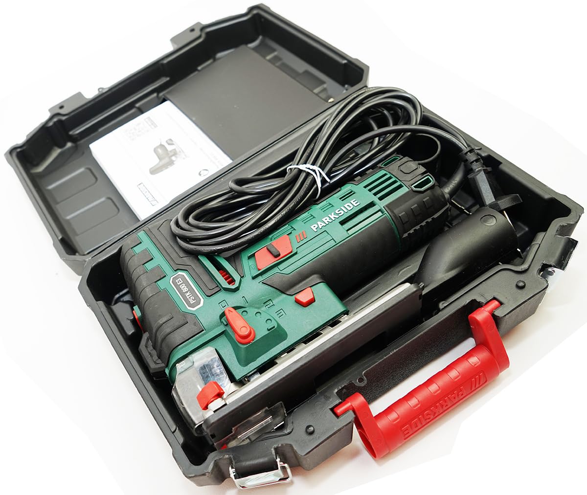 Seghetto A Pendolo Parkside PSTK 800 B2 | Per Taglio Legno E Metallo | Potenza 800W, Profondità Taglio 80mm - Foto 8