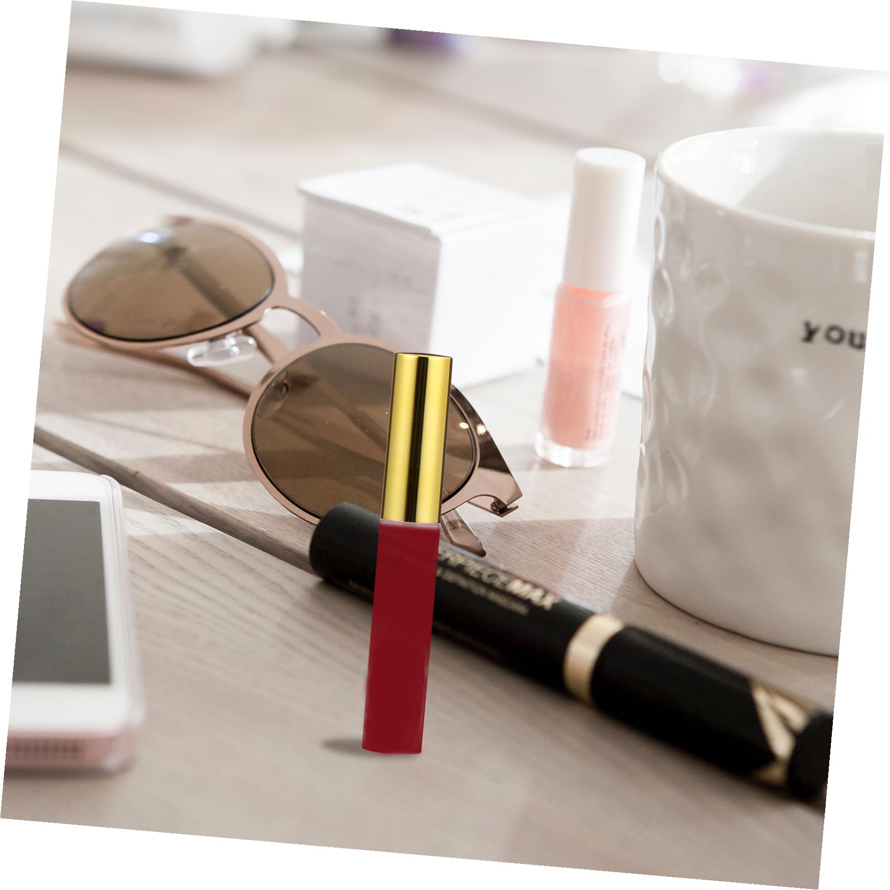 36 Tubos Labiales Rellenables de Plástico de 10ml para Brillo de Labios y Aceite Labial, Portátiles Ideales para Maquillaje Profesional y DIY