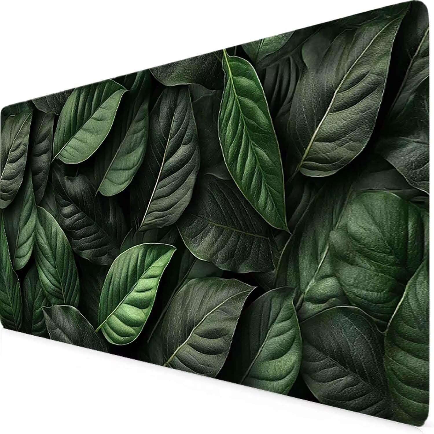 Podkładka pod mysz zielona podkładka pod mysz XXL 1200 x 600 mm podkładka pod mysz z przeszytymi krawędziami i gumową podstawą antypoślizgowa podkładka pod mysz XXL do komputera, laptopa, akcesoria