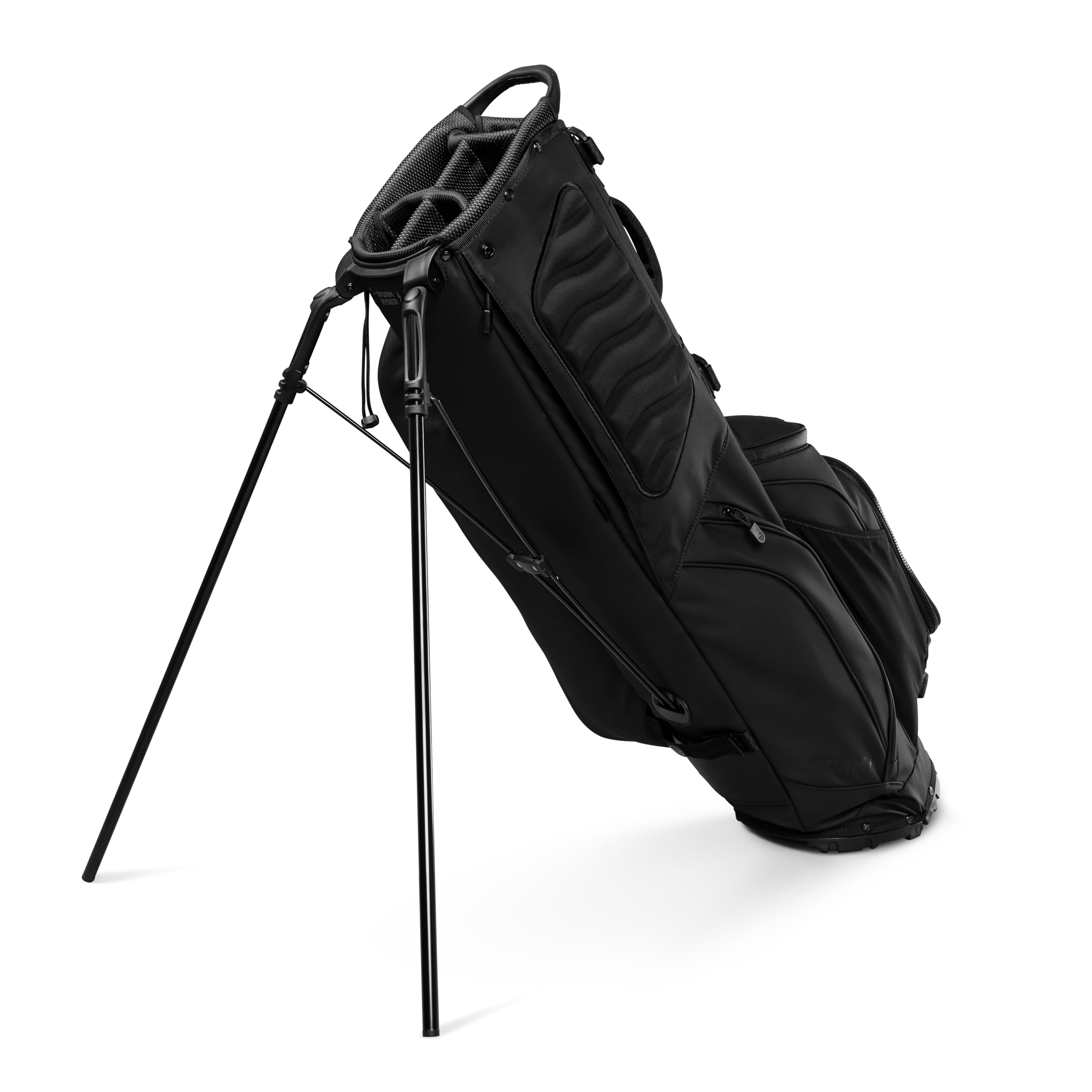 Sunday Golf Storm Ryder - Sacca da golf impermeabile con supporto, resistente alle intemperie con divisore a 5 vie, tasca gelida isolata, porta ombrello, approvato per carrello da golf