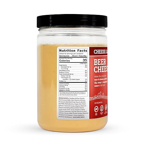 Miniatura 3 de Hoosier Hill Farm - Mezcla de salsa de queso de cerveza, 12 onzas (paquete de 1)  Solo agrega agua  Hecho con queso y crema reales