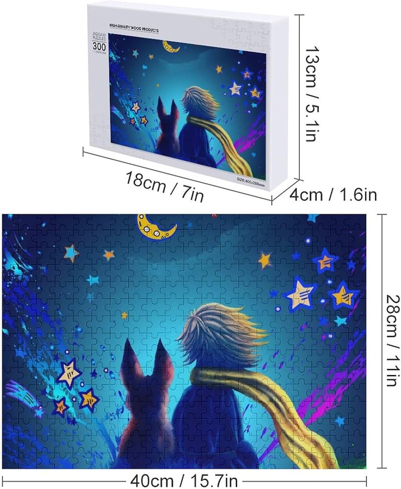 Amazon.co.jp: 星の王子さま パズル 木製パズル ジグソーパズル