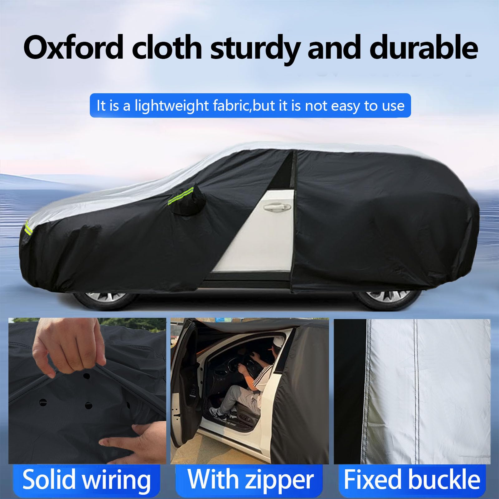 SUV car Cover All Weather Waterproof Murano Subaru outback Solterra Lexus RX Cadillac XT5 SRX Audi Q5 Buick — view 4