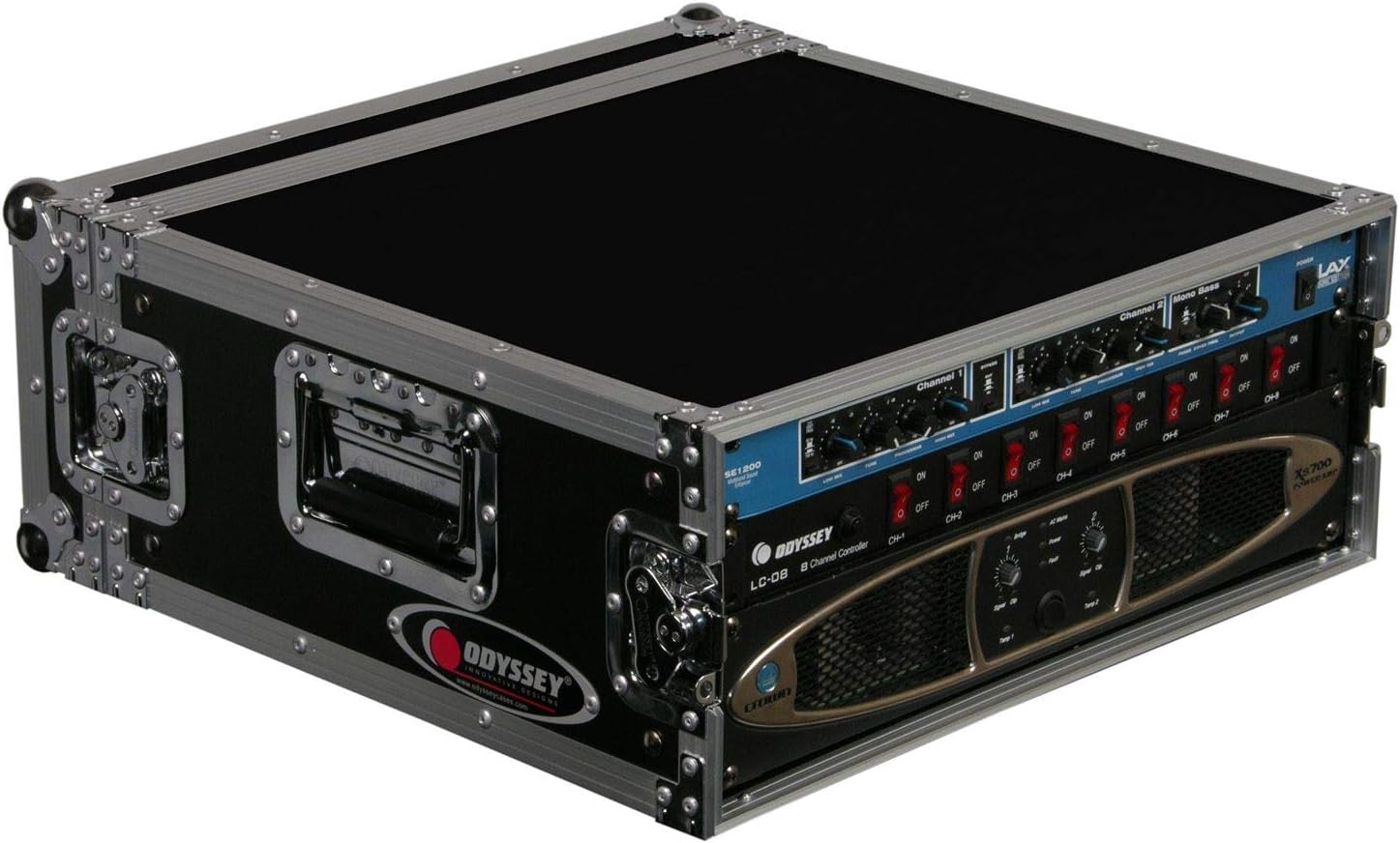 Prosound 8 Space Economy Flight Rack Case