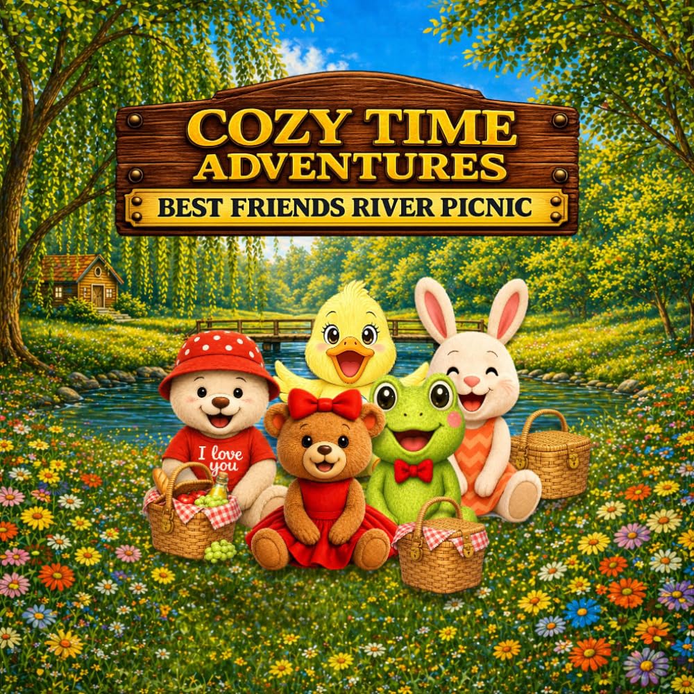 Cozy Time Adventures: Best Friends River Picnic