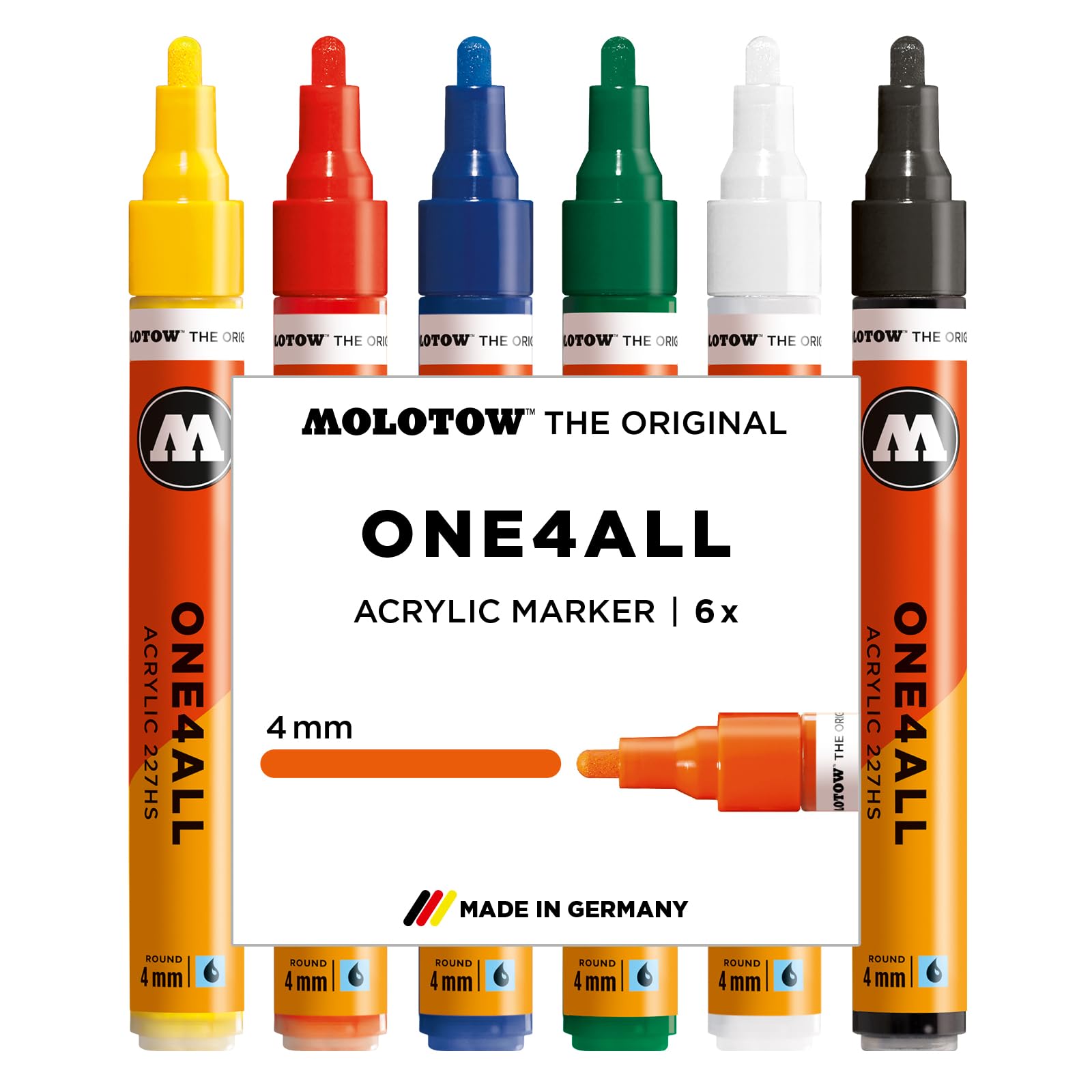 Molotow One4All 227HS Acryl Marker Basic Set 1