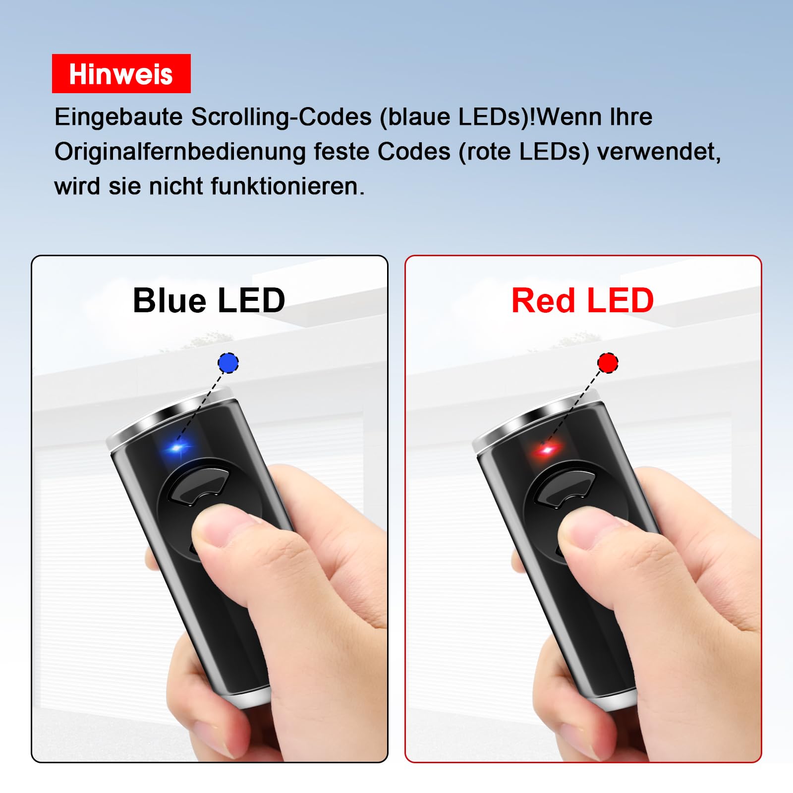 868MHz Handsender,kompatibel mit Hörmann bs,HSE1-868-BS, HSE2-868-BS,HSE4-868-BS,4-Kanäle Garagentoröffner Fernbedienung für HS1/HS4/HS5-868-BS,HSP4-868-BS, HSD2-868-BS,HSS4-868-BS,Schwarz (3 Stück)