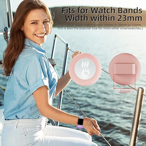 Miniatura 3 de MAKCPOIMER Adaptador de reloj para sostener medallones de carnaval océano, paquete de 23 accesorios de soporte de medallón de crucero de princesa