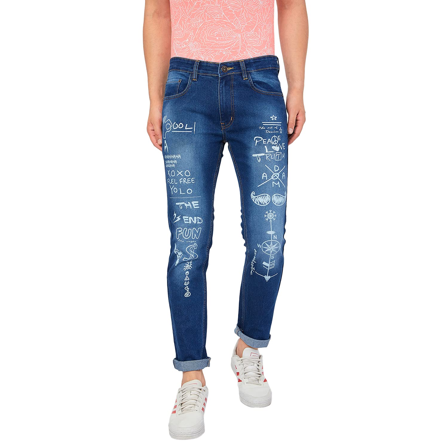 ben martin Men's Slim Fit Mid Rise Jeans-picture-32