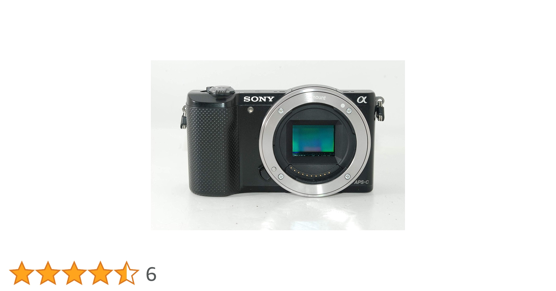 シャッター数2003!元箱付き■極上品■ SONYソニー α5000 ボディ 中古】SONY ソニー α5000 ILCE-5000 ブラック ミラーレス一眼