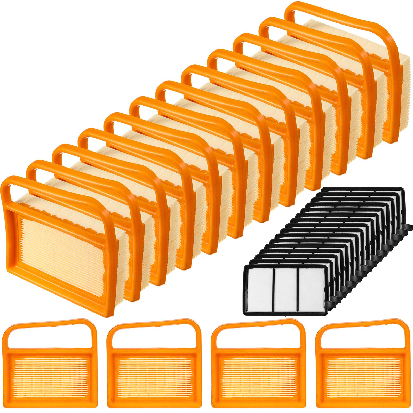 Briwooody Air Filter with Pre Cleaner Compatible with TS410 TS420, 16 Pack